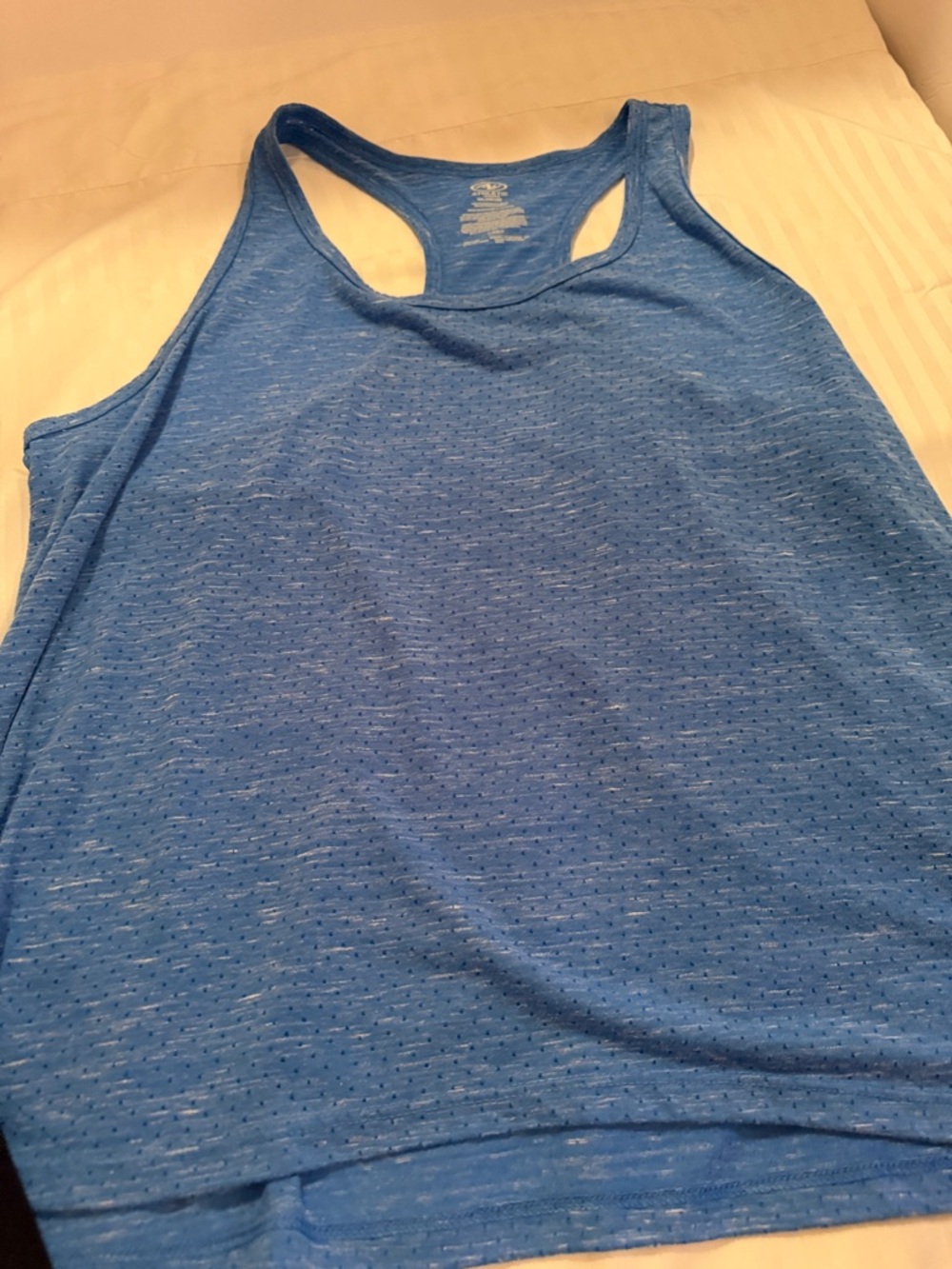 Bundle Athletic Racerback Tank Top - Black and Blue - Picture 5 of 13